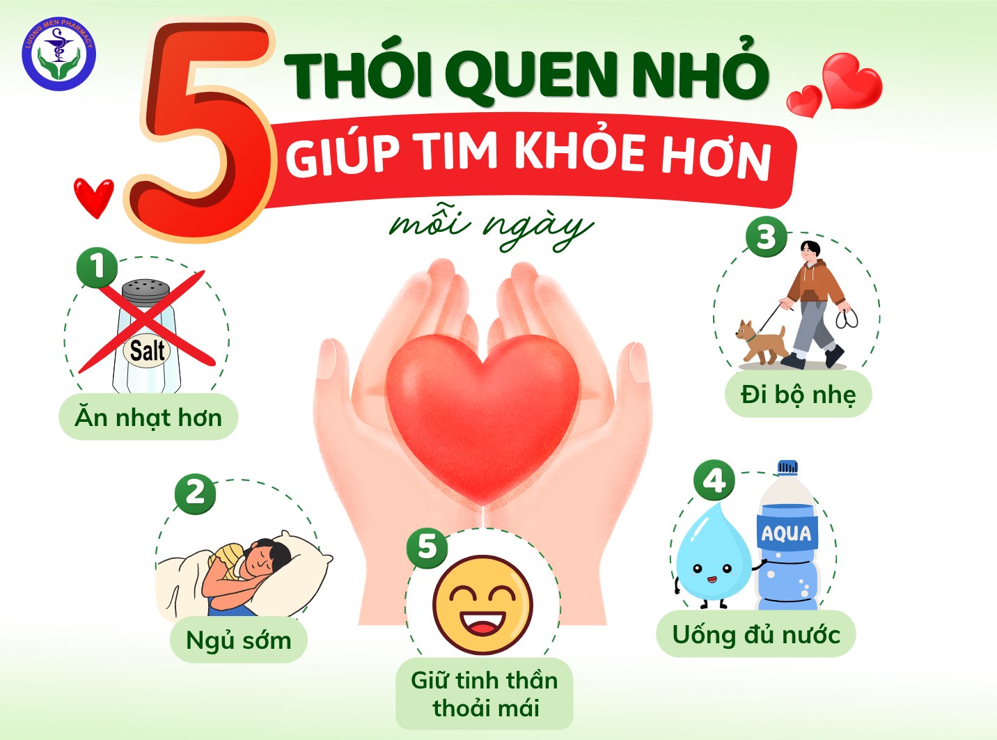 5 thói quen nhỏ giúp tim khỏe hơn mỗi ngày, ai cũng nên duy trì